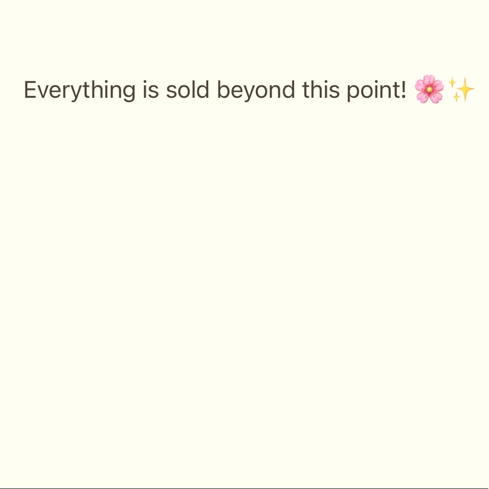 Thanks for shopping!!! 😊